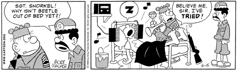 get out of bed!